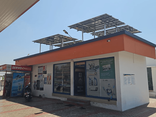 Solar rooftop installation by Prompt Power Systems in Chennai, South India - Project 2