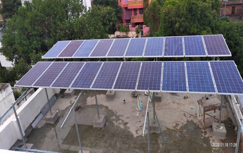 Solar rooftop installation by Prompt Power Systems in Chennai, South India - Project 7